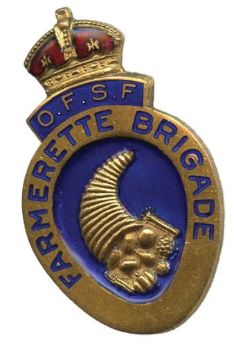 Farmerette Brigade Pin